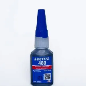 LOCTECH 480 20G Цианоакрилатный клей упрочненный, черный